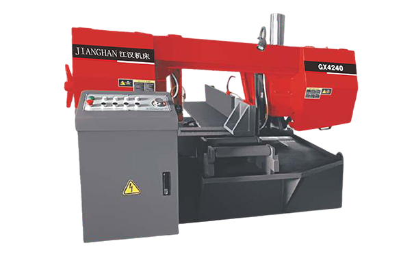 武江GX4240旋转式带锯床