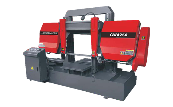 武江GW4250双柱龙门卧式带锯床